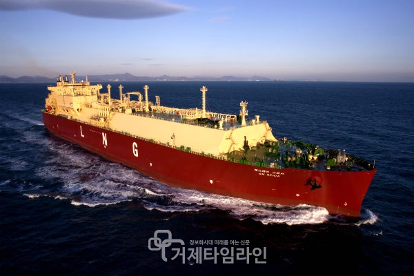 최초의 한국형 LNG선, 본격 운항 개시
