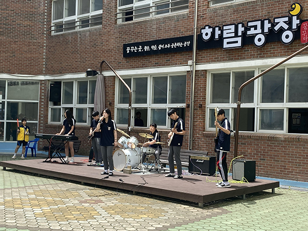 거제옥포고등학교, 하람 버스킹 공연 개최